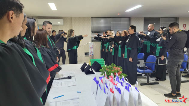 Unifacig Realiza Solenidade De Cola O De Grau Do Curso De Gradua O Em